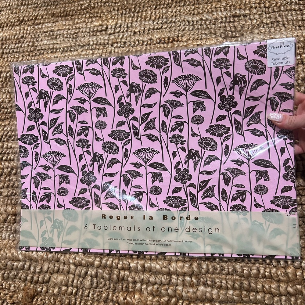 Reversible Placemats by Roger La Borde
